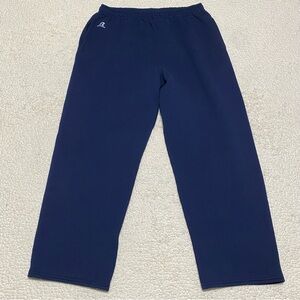 VTG 90s Russell Athletic Sweatpants Men’s XXL Navy Straight Loose Fit Gym
